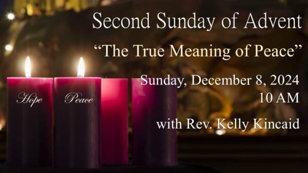 the true meaning of peace 2nd sunday of advent 2024 youtube