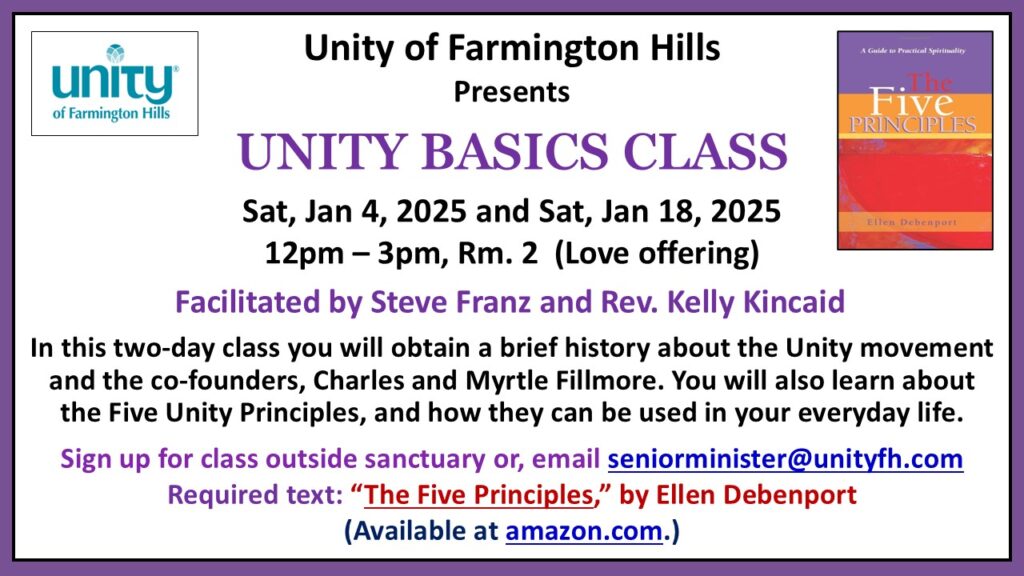 unity basics class flyer 01 04 25 and 01 18 25